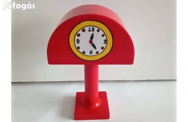 Lego Duplo óra, piros