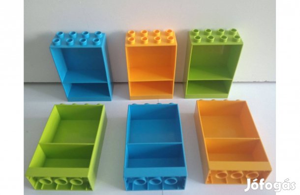 Lego Duplo polcos elem / fal / szekrény
