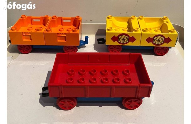 Lego Duplo pótkocsi / vagon / vasúti kocsi