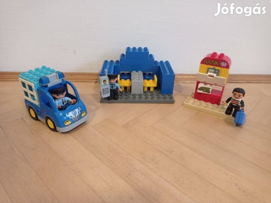 Lego Duplo rendőr járőr rabló
