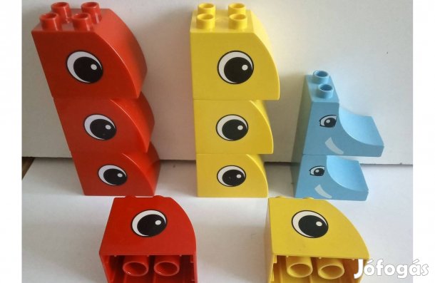 Lego Duplo szemes kocka, íves