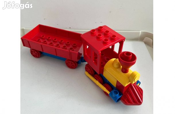Lego Duplo tologatós vonat + vagon / pótkocsi