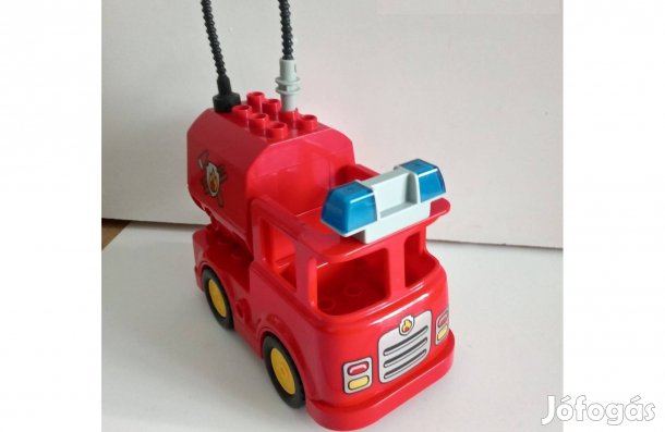 Lego Duplo tűzoltó autó, tartályos