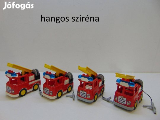 Lego Duplo tűzoltó autók