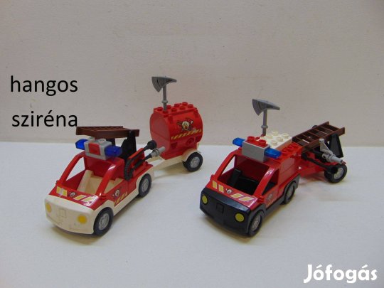 Lego Duplo tűzoltó autók