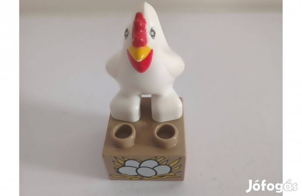 Lego Duplo tyúk + tojás