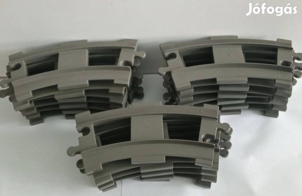 Lego Duplo vasúti sín, íves / kanyar