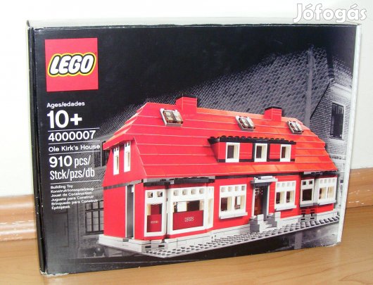 Lego Exclusive 4000007 Ole Kirk's House Dolgozói szett újszerű BP!