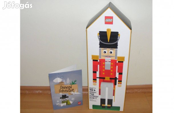 Lego Exclusive 4002017 Nutcracker Diótörő Karácsonyi Karácsony +lap Új