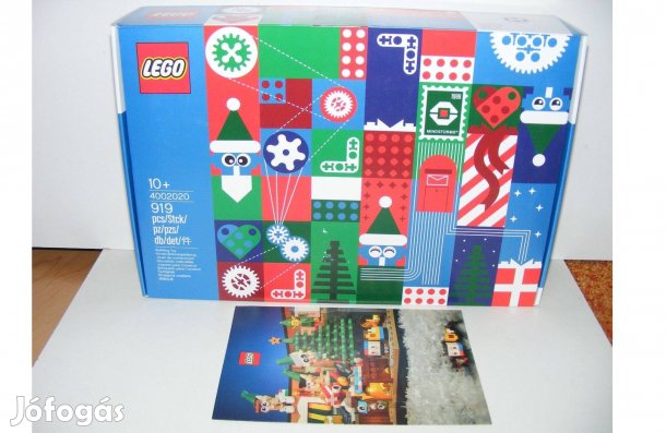 Lego Exclusive 4002020 Technic Santa's Gift Factory Télapó Karácsony Ú