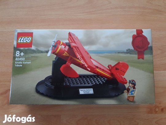 Lego Exclusive Tisztelgés Amelia Earhart elött 40450 bontatlan eladó!
