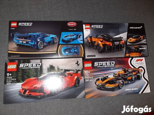 Lego F1 új bontatlan. Ferrari Red Bull.stb