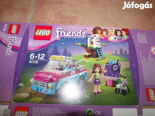Lego Friends 41116 Olivia felfedező autója csillagvizsgáló távcső