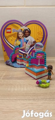 Lego Friends 41384 - Andrea nyári szív alakú doboza