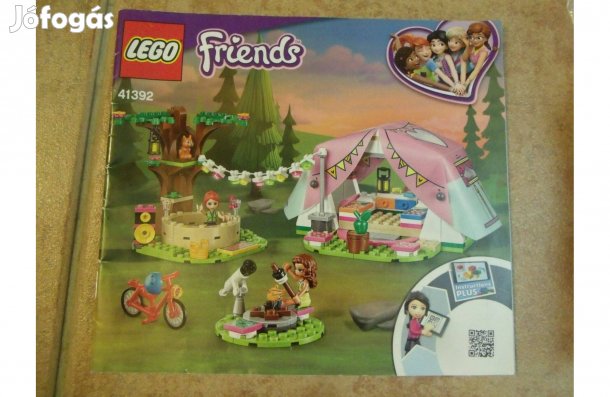 Lego Friends 41392 Kemping sátrazás kempingezés mókus sátor
