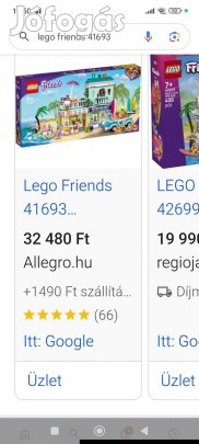 Lego Friends 41693 típus