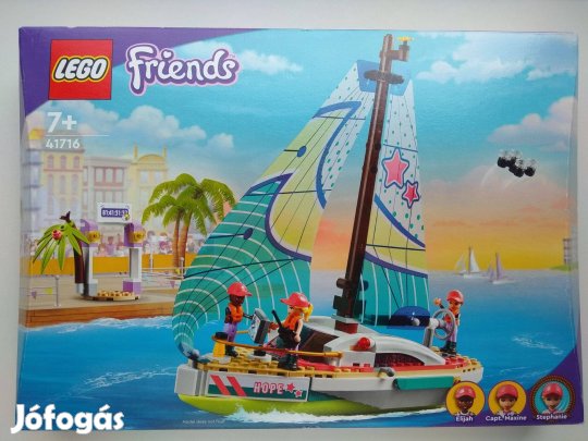 Lego Friends 41716 Stephanie vitorlás kalandja új bontatlan