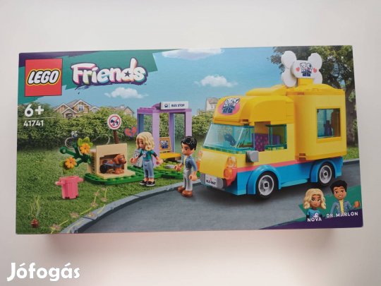 Lego Friends 41741 Kutyamentő furgon új bontatlan