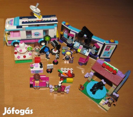 Lego Friends szett kupac: 41103, 41123, 41056