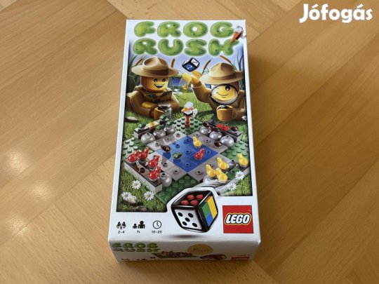 Lego Frog Rush 3854 társasjáték fejlesztő játék demó kibontott