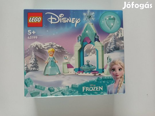 Lego Frozen Jégvarázs 43199 Elza Elsa kastélykertje hógolyhó bontatlan