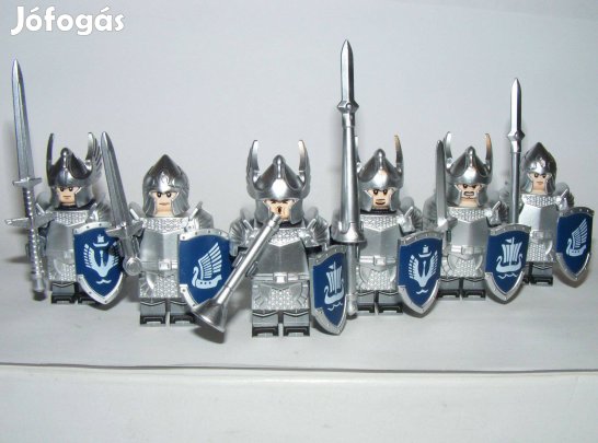 Lego Gyűrűk Ura Hobbit figurák Dol Amroth Hattyú Lovagjai katonák 6db