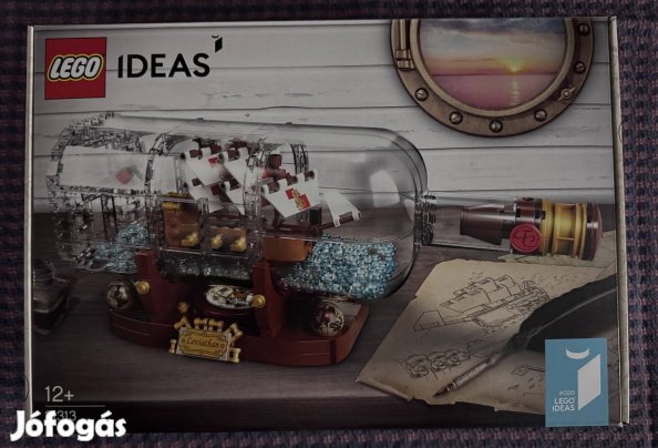 Lego Hajó a palackban/ Ship in the bottle 92177 21313