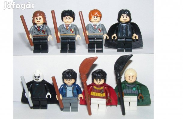 Lego Harry Potter figurák Hermione Ron Voldemort Drako Python figura 8