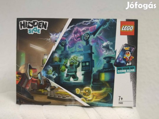 Lego Hidden Side 70418 J.B. és a szellemekkel teli laborja új