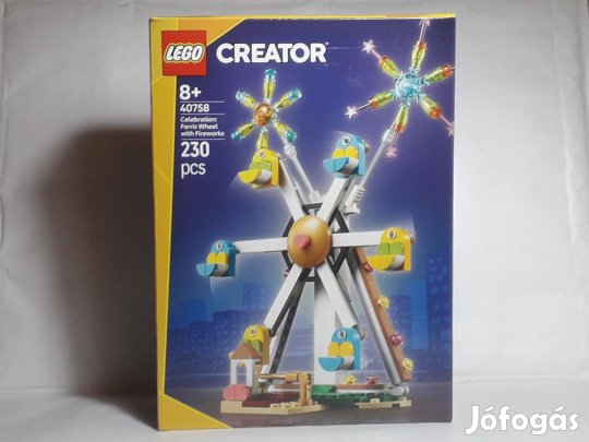 Lego Holiday & Event 40758 Ferris Wheel with Fireworks 2025 Új!
