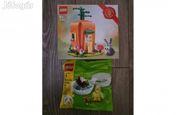 Lego Húsvéti Nyuszi sárgarépa háza 40449 Chicken Skater Pod 853958 új!