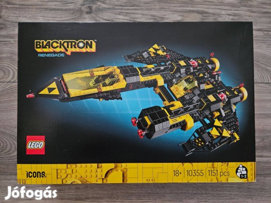 Lego Icons Space - Blacktron Renegade űrhajó 10355 bontatlan eladó!