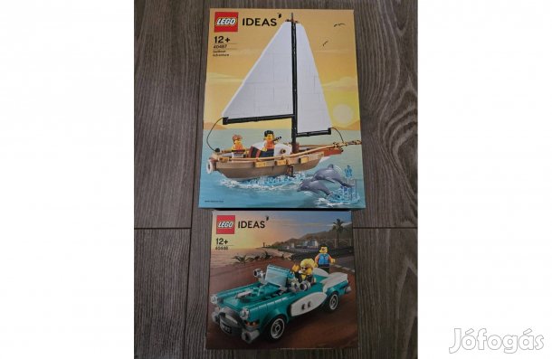 Lego Ideas Vitorláskaland 40487 és Veterán jármű 40448 bontatlan eladó
