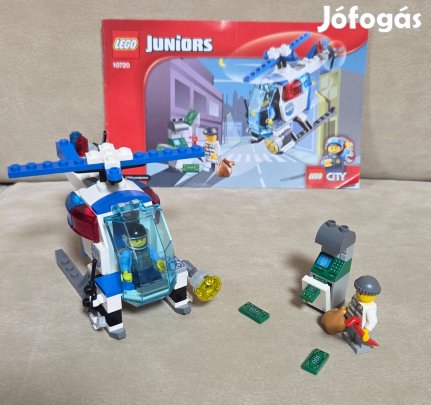 Lego Juniors Rendőrségi helikopteres rajtaütés 10720