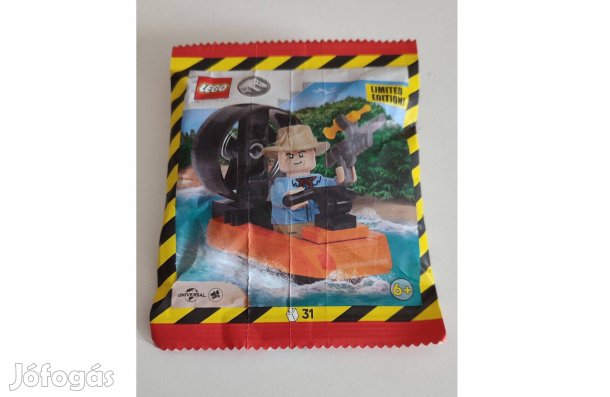 Lego Jurassic Park - Alan Grant with Hovercraft polybag (122508)