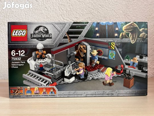 Lego Jurassic World 75932 - Velociraptor üldözés