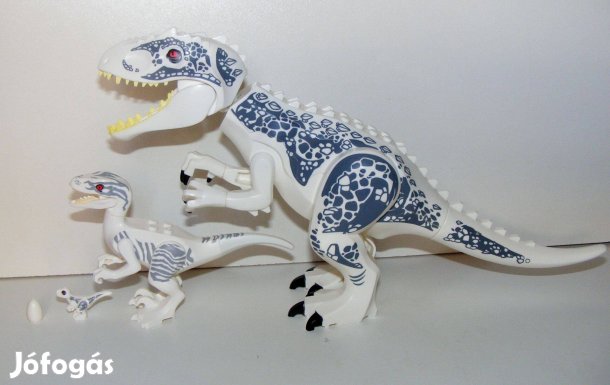 Lego Jurassic World dinoszaurusz figura dínó Indominus Rex család 4db