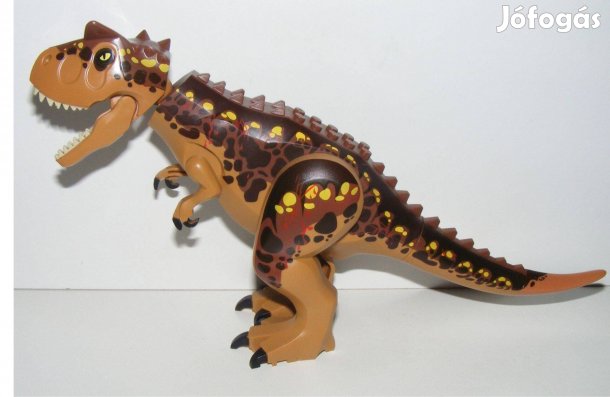 Lego Jurassic World dinoszaurusz figura dínó Nagy Carnotaurus 30cm új