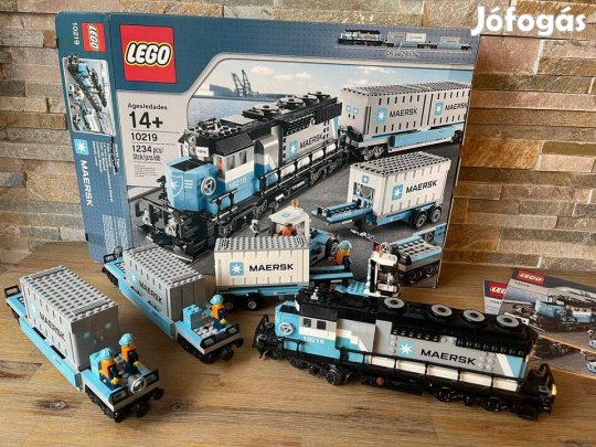 Lego Maersk 10219 vonat vasut szett Lego Maersk vonat szett