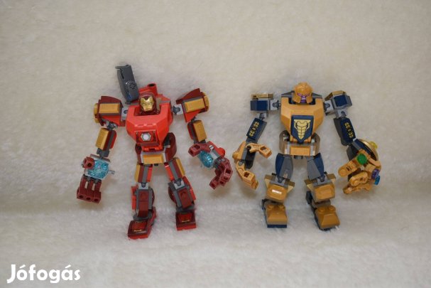 Lego Marvel 76140 + 76141 (Vasember + Thanos robot)