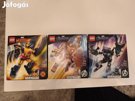 Lego Marvel 76202, 76203, 76204 bontatlan.