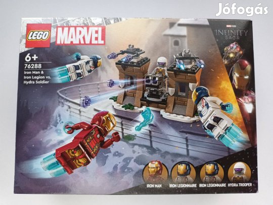 Lego Marvel 76288 Vasember és a Vaslégió vs. Hydra katona új bontatlan