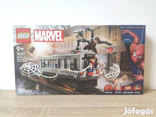 Lego Marvel 76321 Pókember és Doc Ock Metro vonat csata Bontatlan
