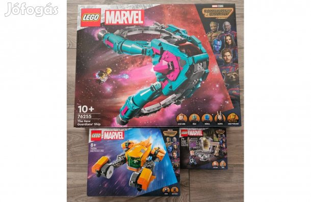 Lego Marvel Super Heroes A galaxis őrzői 76255 76254 76253 bontatlan