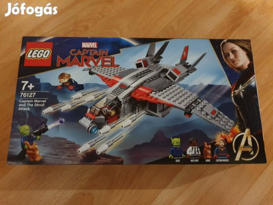 Lego Marvel Super Heroes Marvel kapitány és a Skrull támadás 76127 új!