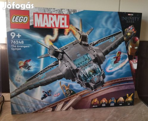 Lego Marvel Superheroes - 76248 A Bosszúállók Quinjetje (Új)