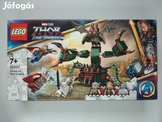 Lego Marvel Thor 76207 Támadás New Asgard ellen új bontatlan