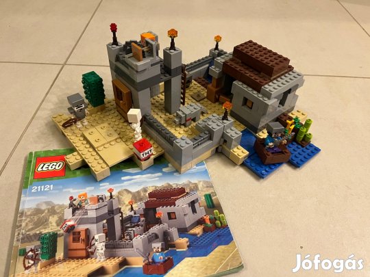 Lego Minecraft 21121 sivatagi kutatóallomas