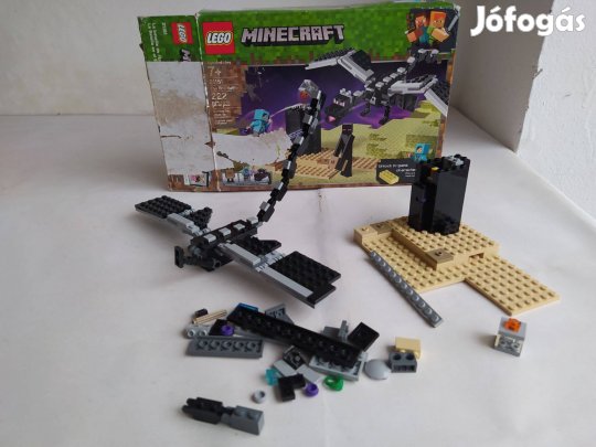 Lego Minecraft 21151 A vég csata dobozában hiányosan