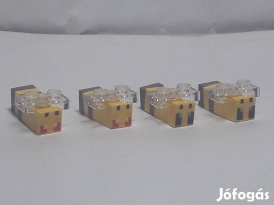 Lego Minecraft 21165 4 darab Méhecske (2 Mérges 2 Passzív)Brick Built
